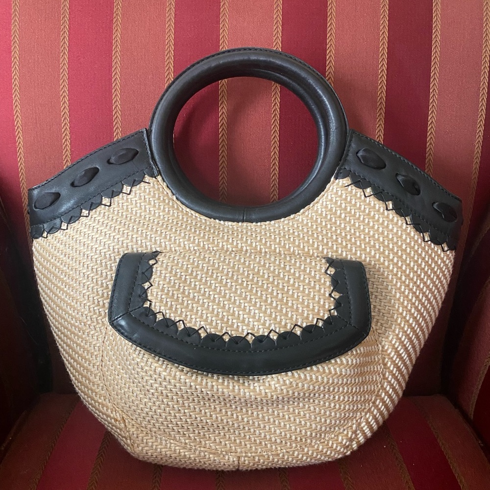 Authentic Cole Haan Sarah Straw SP06 handbag